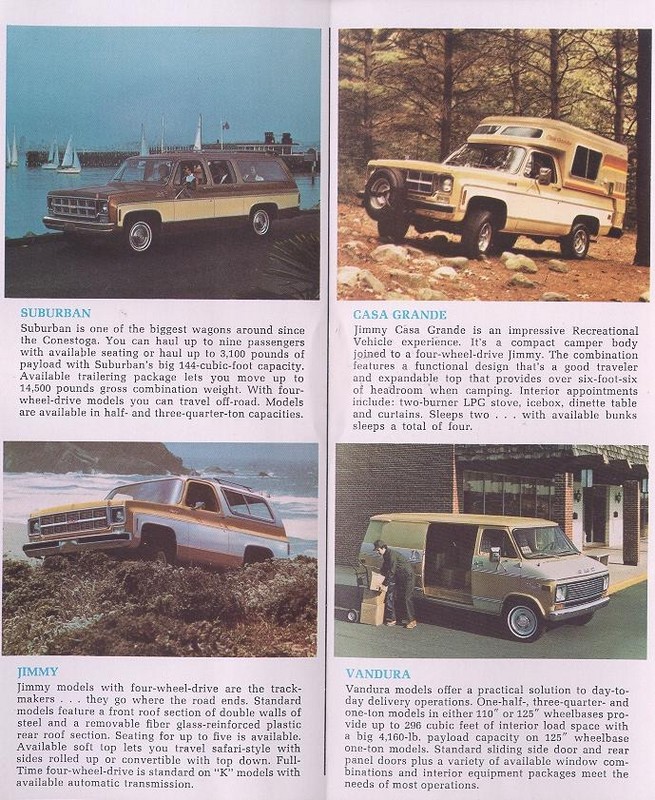1977 GMC Trucks Brochure Page 3